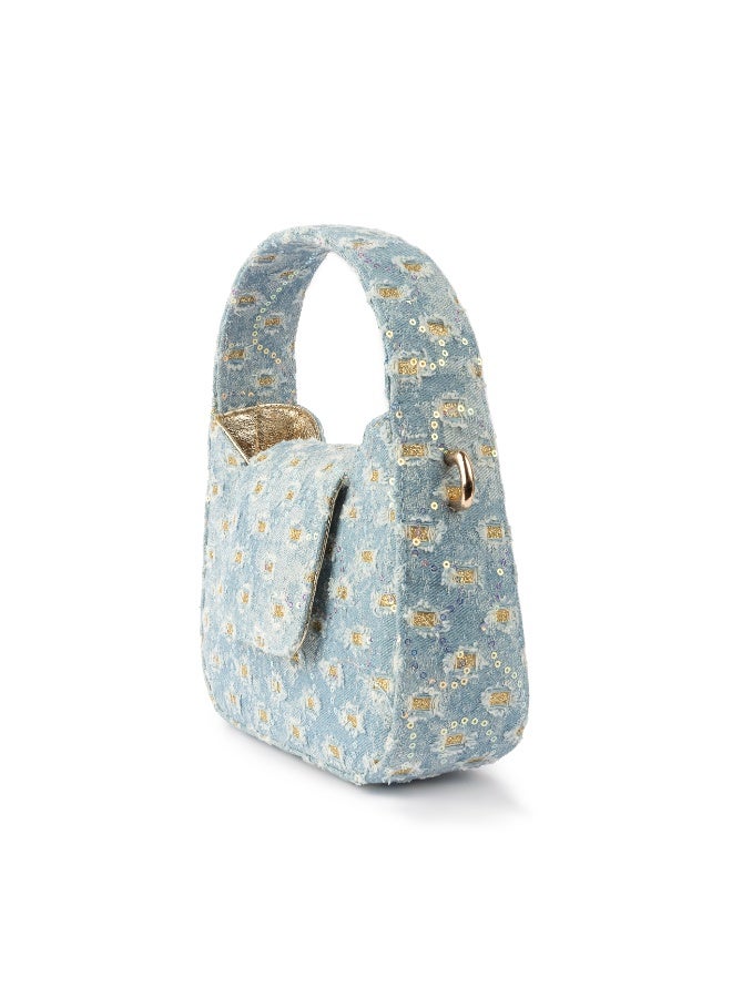 BOU The Petite Posh Tote - Denim Dreams - Image 3